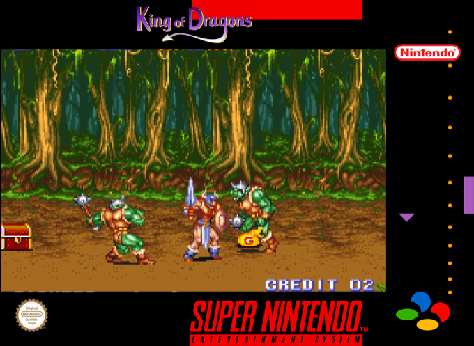 King Of Dragons, The — box-2D (SS)
