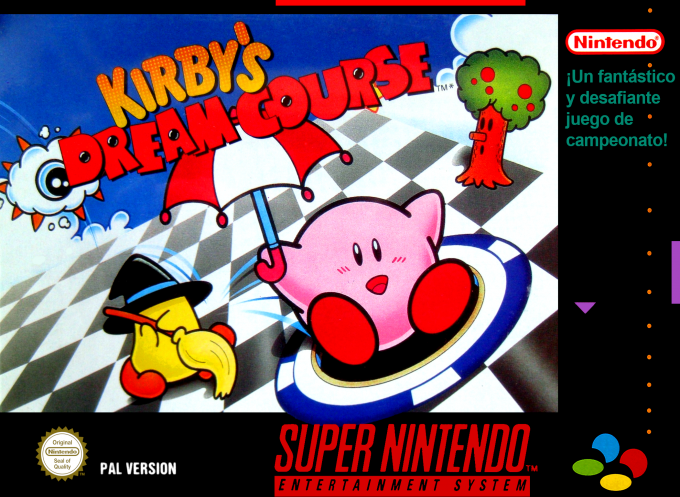 Kirby's Dream Course — box-2D (SP)