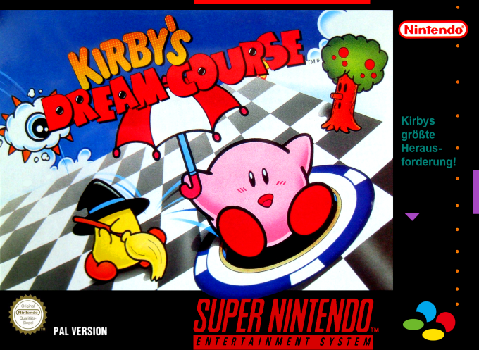 Kirby's Dream Course — box-2D (DE)
