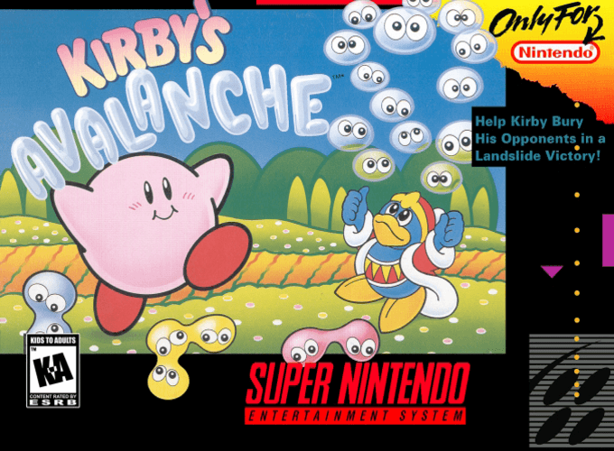 Kirby's Ghost Trap box art