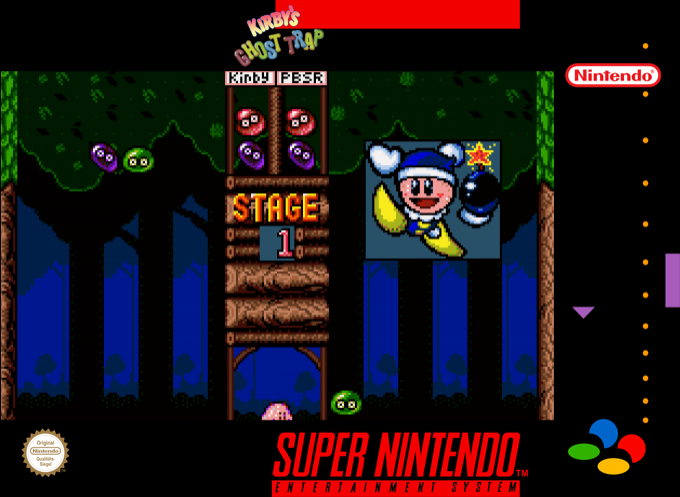 Kirby's Ghost Trap — box-2D (SS)