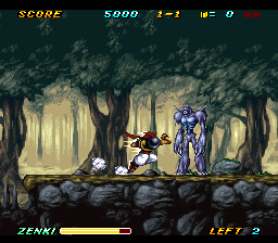 Kishin Douji Zenki - Battle Raiden — ss (JP)