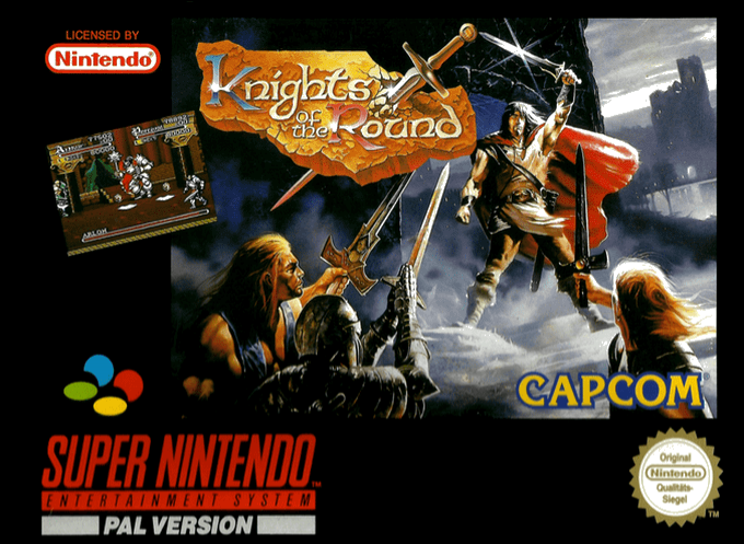 Knights Of The Round — box-2D (EU)