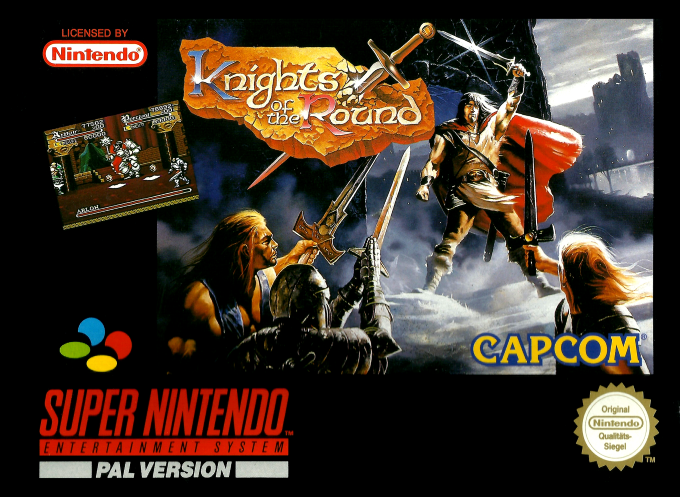 Knights Of The Round — box-2D (DE)