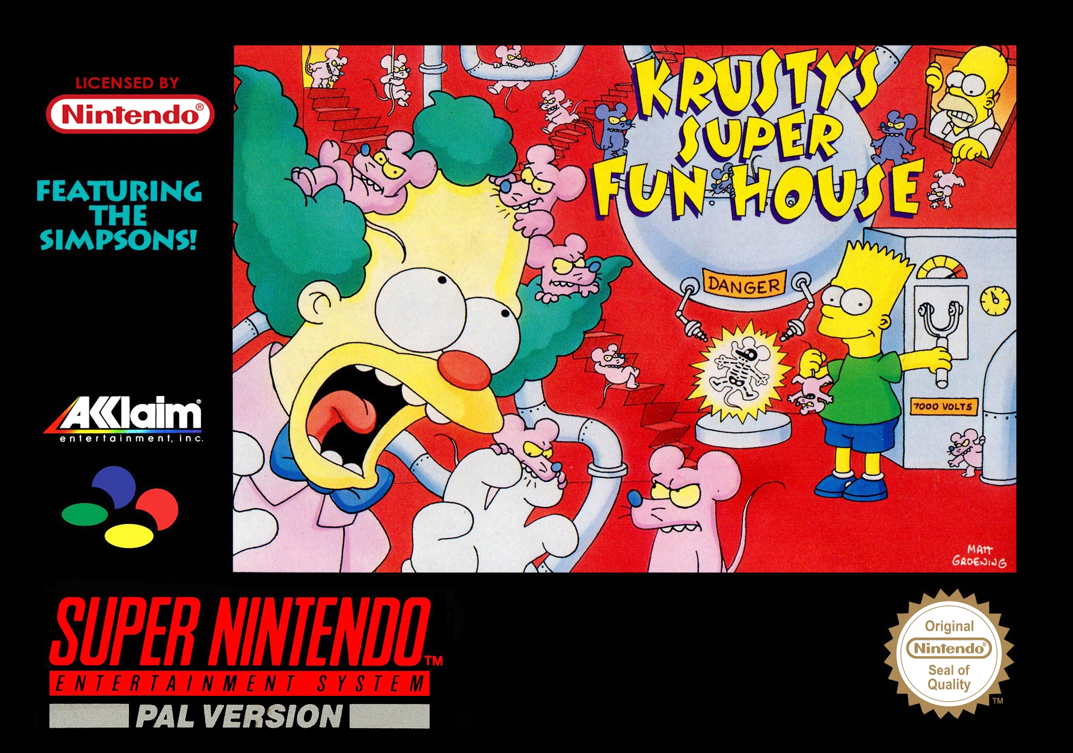 Krusty's Super Fun House — box-2D (EU)