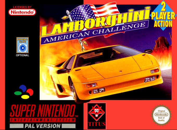 Lamborghini - American Challenge — box-2D (EU)
