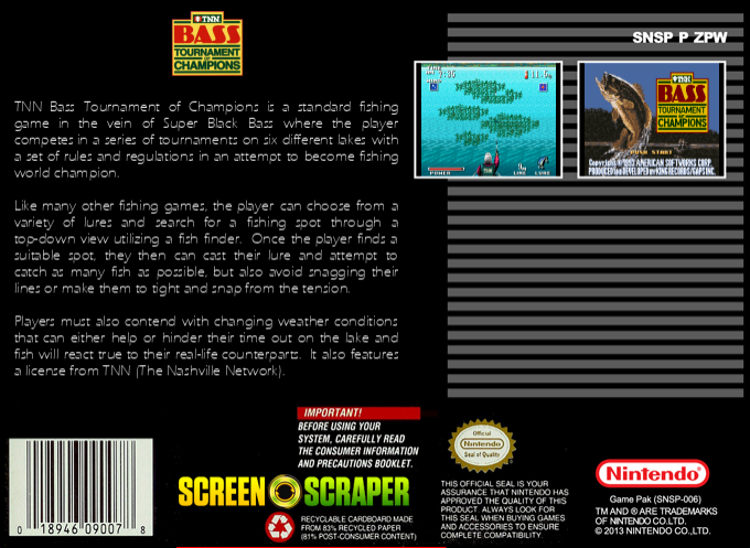 Tnn - Bass Tournament Of Champions — box-2D-back (SS)
