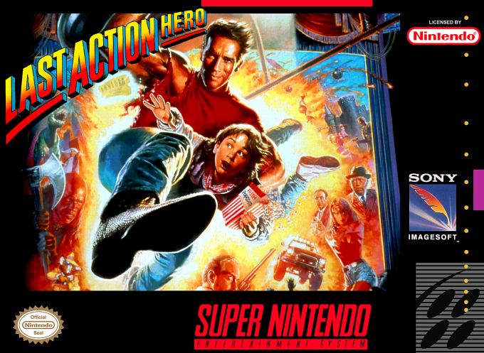 Last Action Hero box art