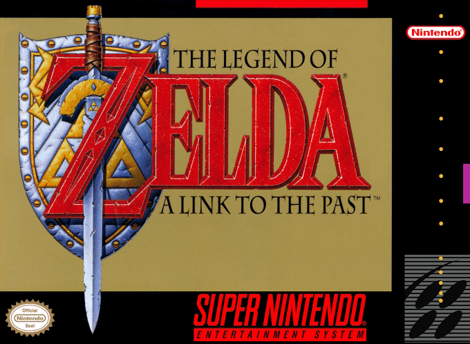 Legend Of Zelda - A Link To The Past, The box art