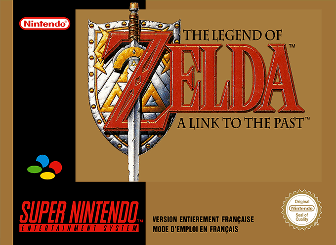 Legend Of Zelda - A Link To The Past, The — box-2D (FR)
