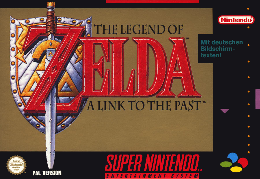 Legend Of Zelda - A Link To The Past, The — box-2D (DE)