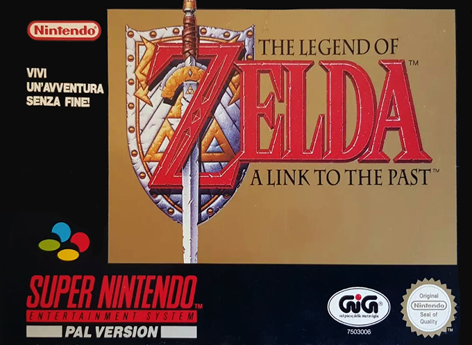 Legend Of Zelda - A Link To The Past, The — box-2D (IT)