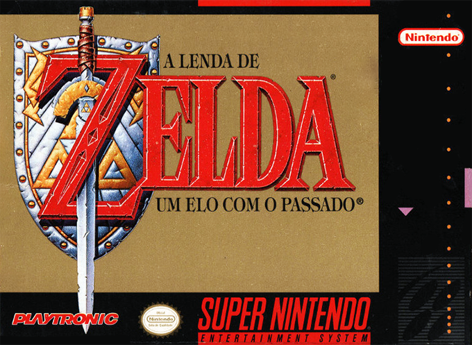 Legend Of Zelda - A Link To The Past, The — box-2D (BR)