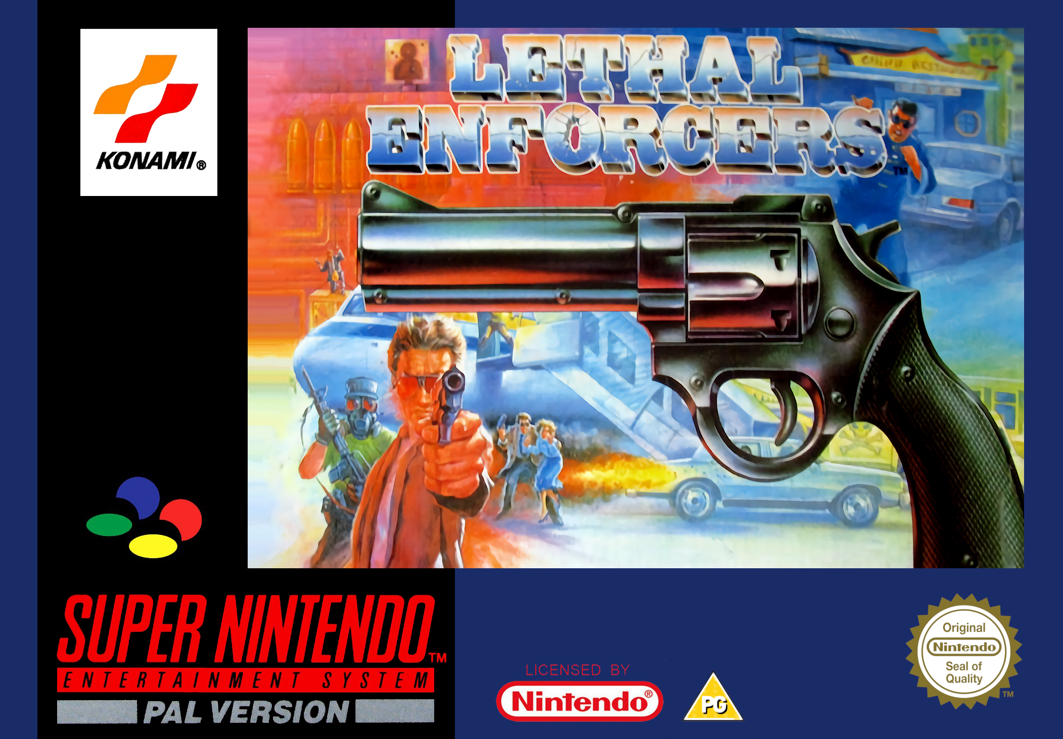 Lethal Enforcers — box-2D (EU)