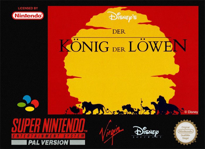 Lion King, The — box-2D (DE)