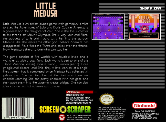 Little Medusa — box-2D-back (SS)