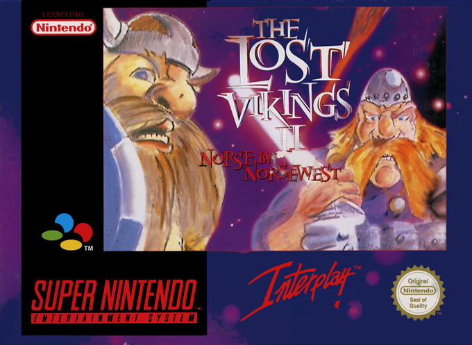 Lost Vikings 2 Norse By Norsewest, The — box-2D (EU)