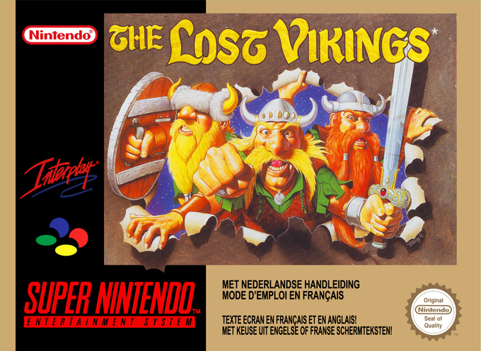 Lost Vikings, The — box-2D (FR)