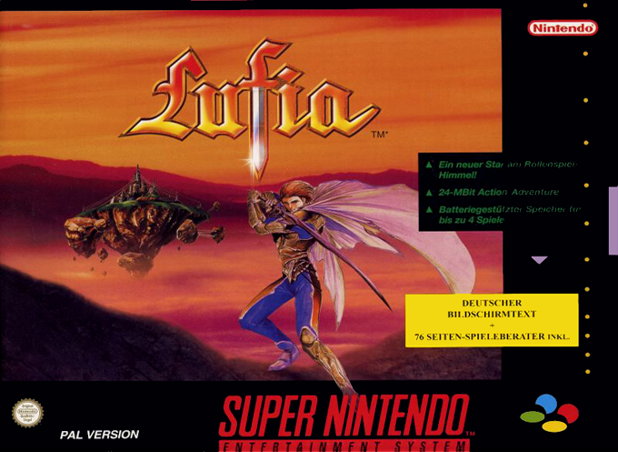 Lufia 2 - Rise Of The Sinistrals — box-2D (EU)
