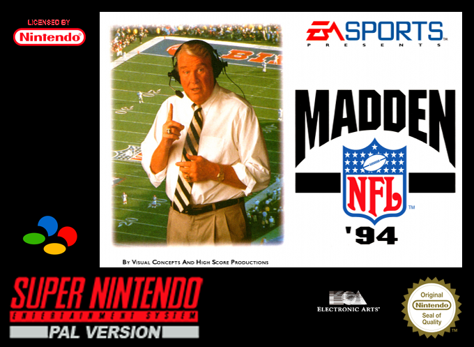 Madden Nfl '94 — box-2D (EU)
