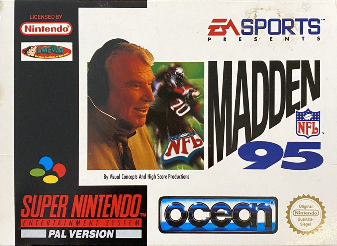 Madden Nfl 95 — box-2D (DE)