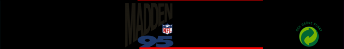 Madden Nfl 95 — box-2D-side (SS)