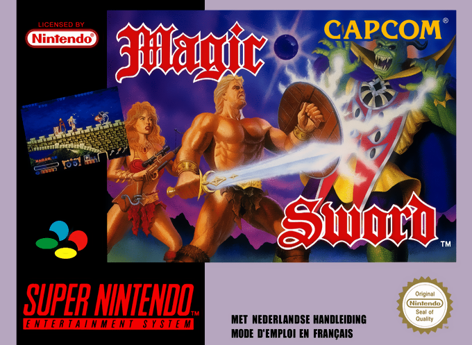 Magic Sword — box-2D (EU)