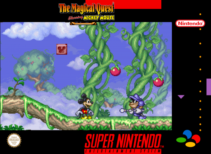Magical Quest Starring Mickey Mouse, The — box-2D (SS)