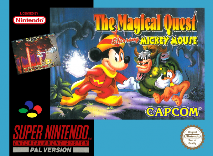 Magical Quest Starring Mickey Mouse, The — box-2D (EU)