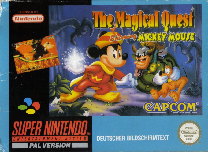 Magical Quest Starring Mickey Mouse, The — box-2D (DE)