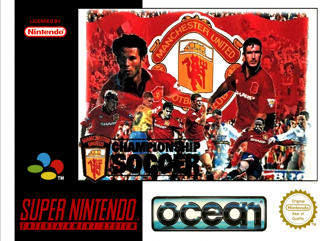 Manchester United Championship Soccer box art
