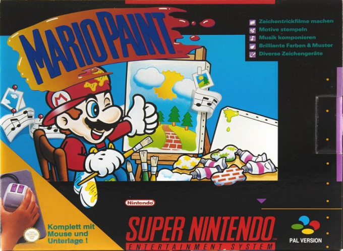 Mario Paint — box-2D (DE)