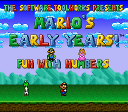 Mario's Early Years - Fun With Numbers — sstitle (WOR)