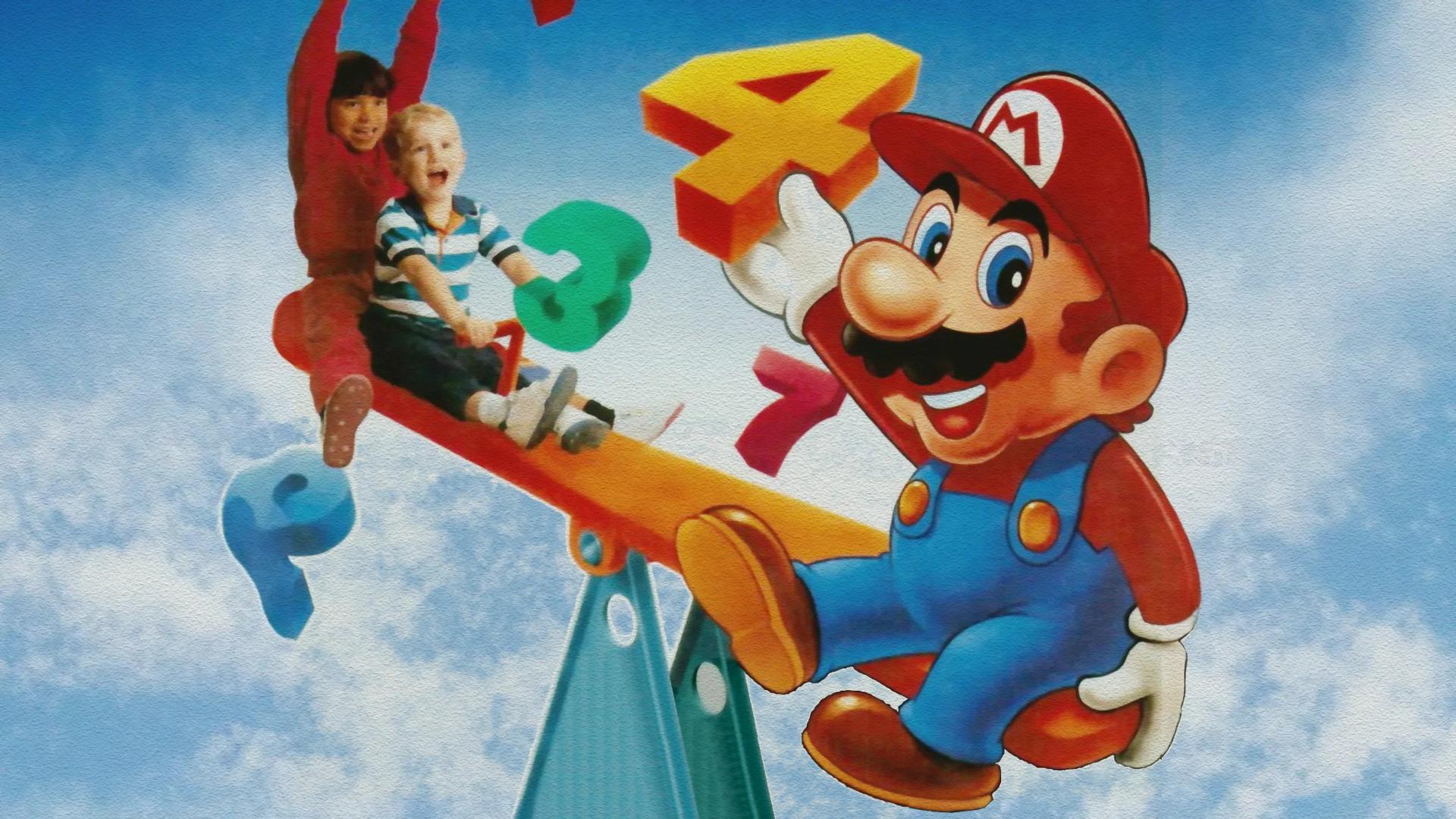 Mario's Early Years - Fun With Numbers — fanart
