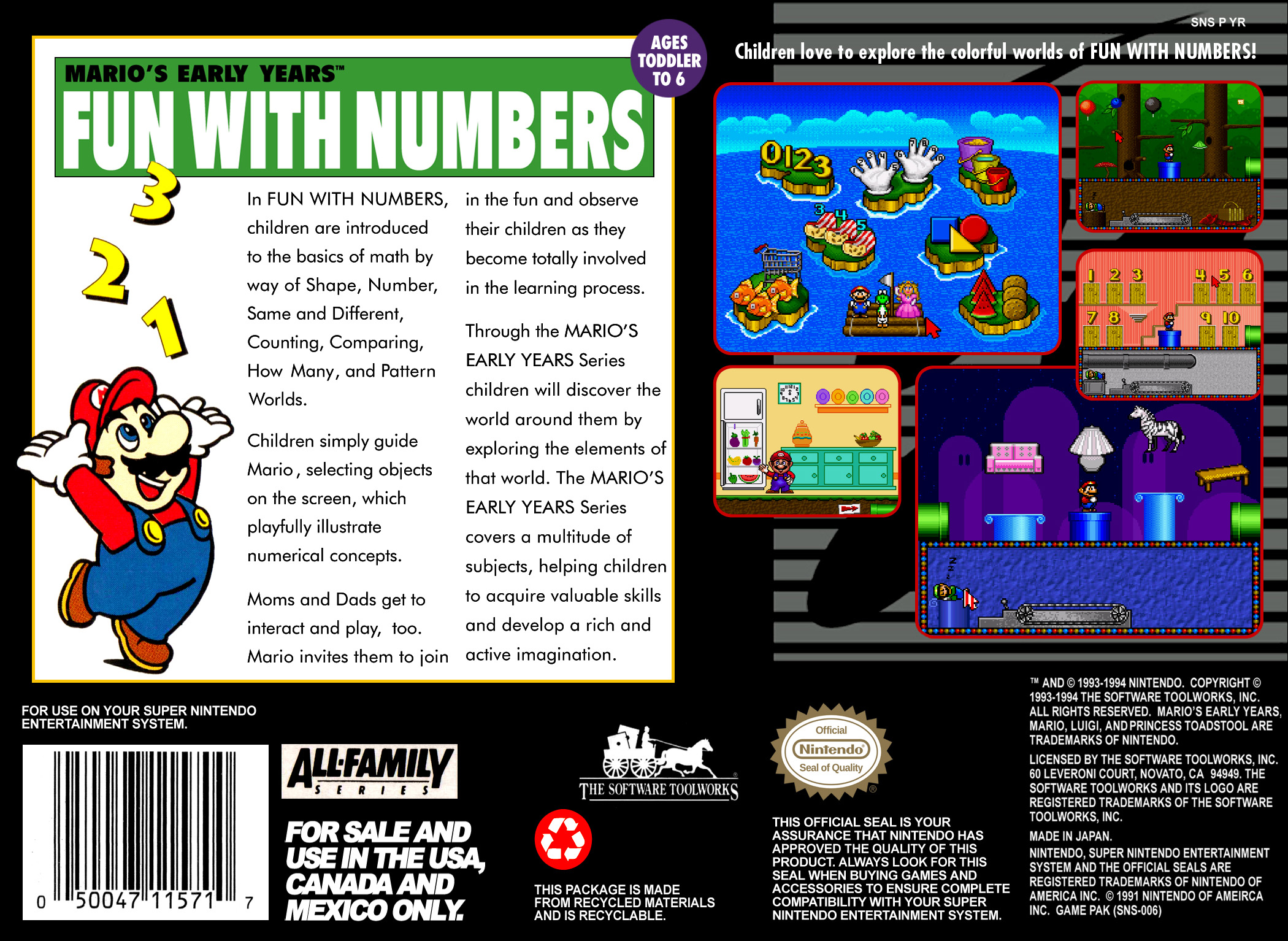 Mario's Early Years - Fun With Numbers — box-2D-back (US)
