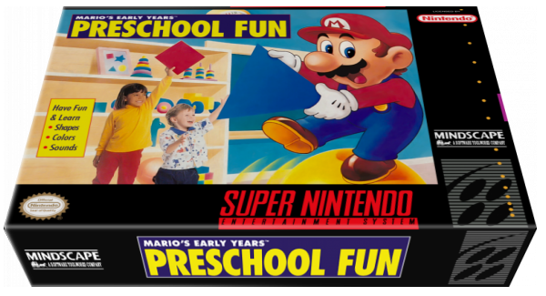 Mario's Early Years - Preschool Fun — box-3D (US)