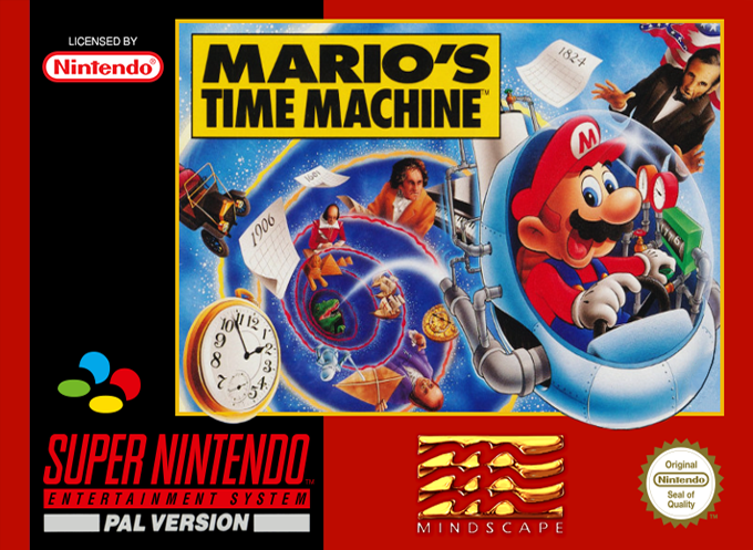 Mario's Time Machine — box-2D (EU)