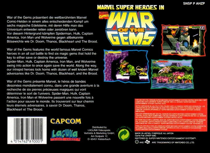 Marvel Super Heroes - War of the Gems — box-2D-back (EU)