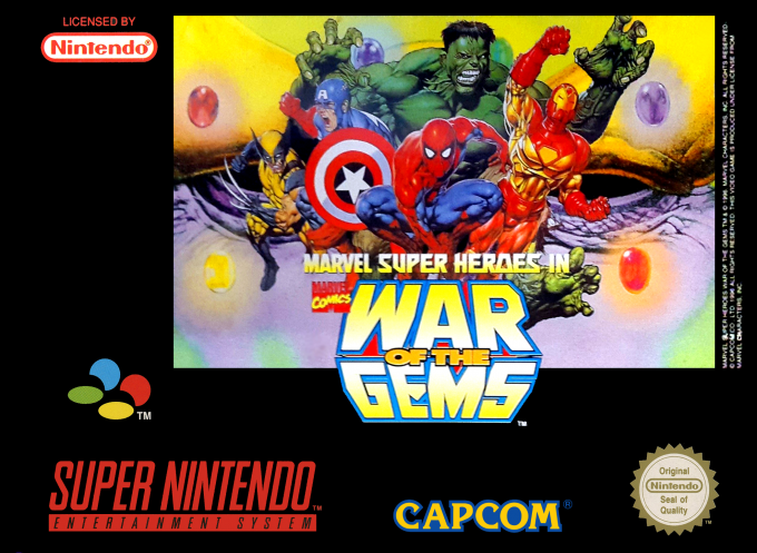 Marvel Super Heroes - War of the Gems — box-2D (EU)