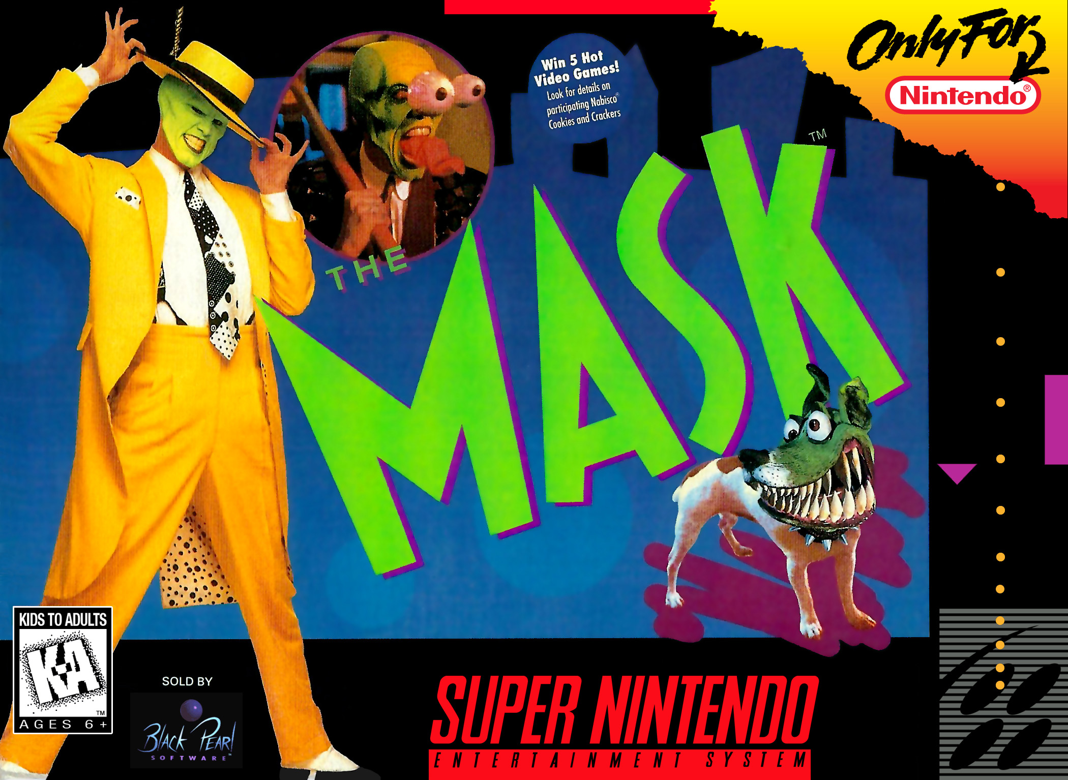 Mask, The box art