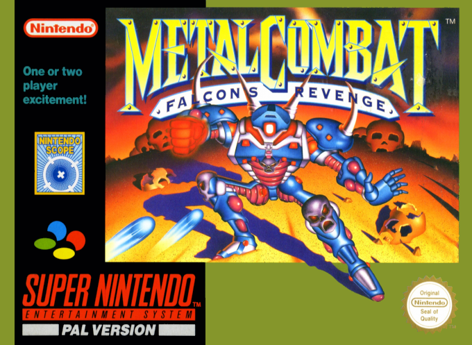 Metal Combat - Falcon's Revenge — box-2D (EU)