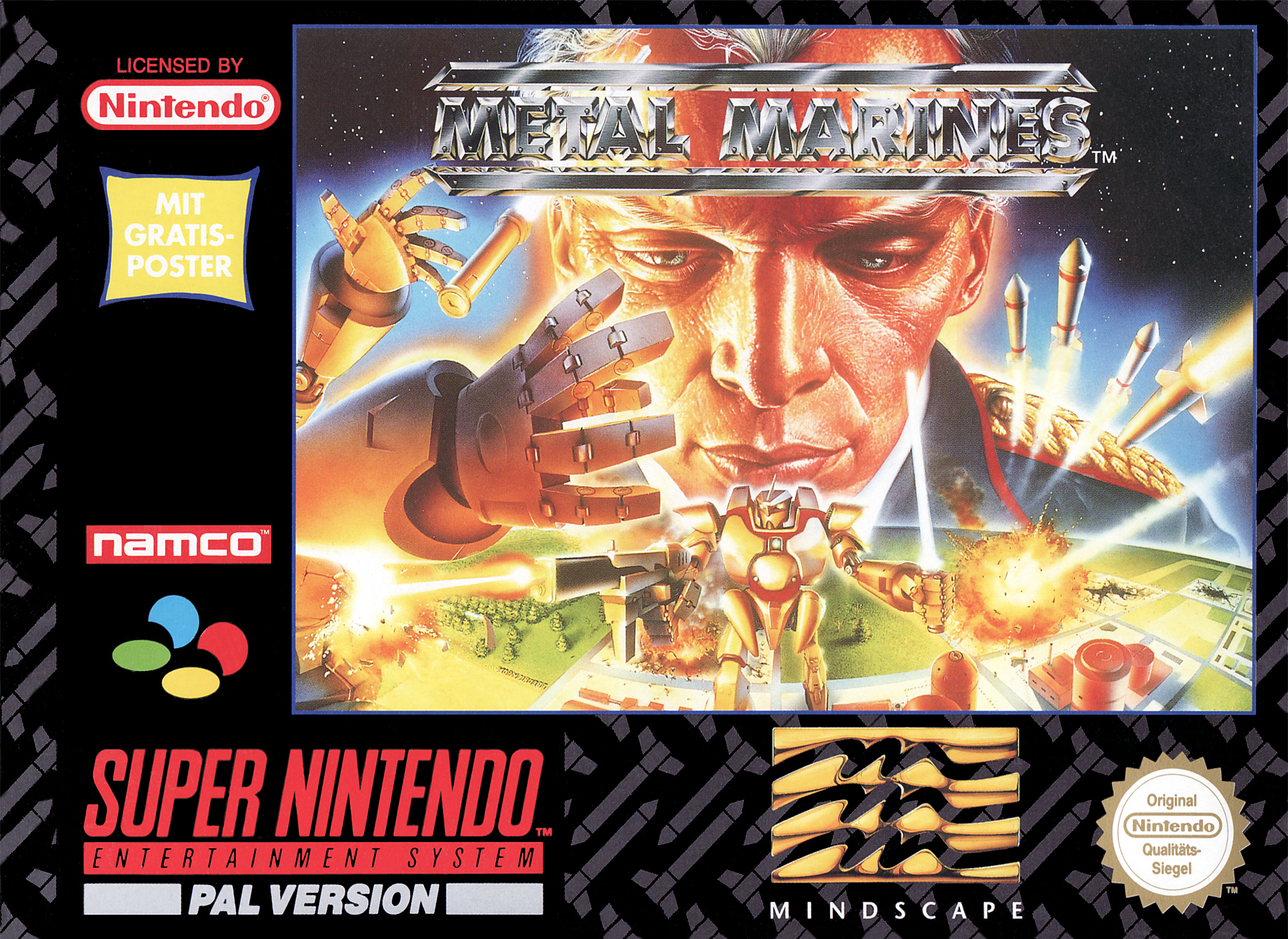 Metal Marines — box-2D (EU)