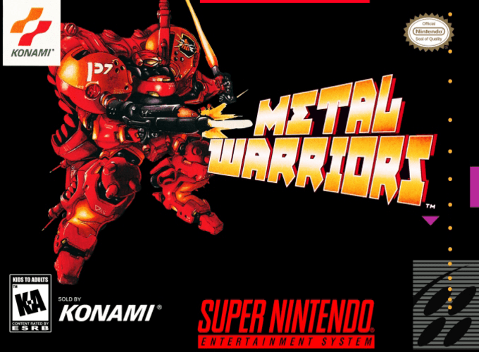 Metal Warriors box art