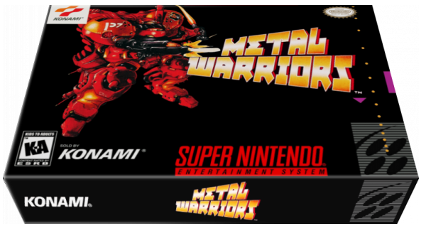 Metal Warriors — box-3D (US)