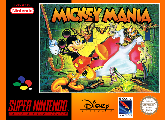 Mickey Mania - The Timeless Adventures Of Mickey Mouse — box-2D (EU)