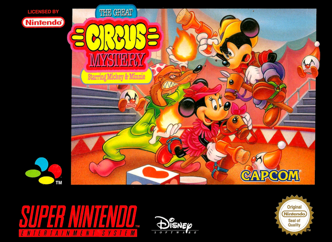 The Great Circus Mystery Starring Mickey & Minnie — box-2D (EU)