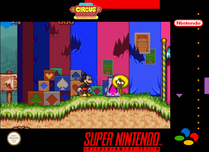 The Great Circus Mystery Starring Mickey & Minnie — box-2D (SS)