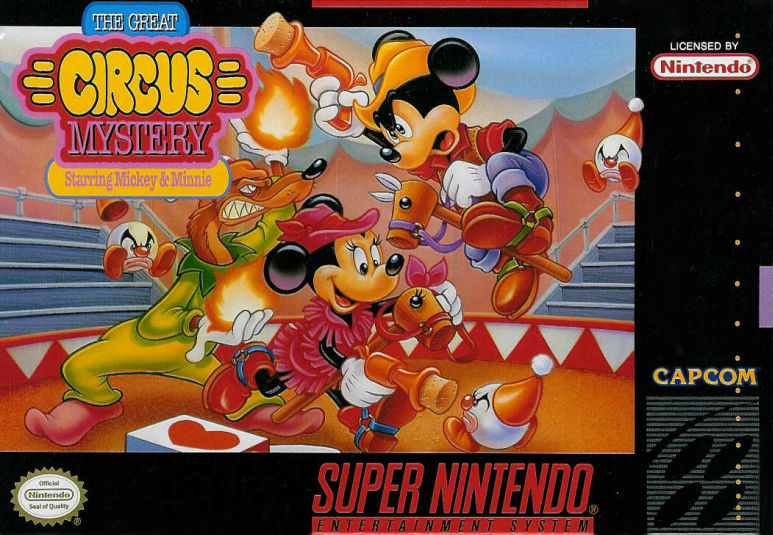 The Great Circus Mystery Starring Mickey & Minnie box art