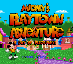 Mickey's Playtown Adventure - A Day Of Discovery! — sstitle (WOR)