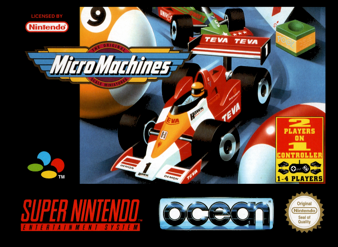 Micro Machines — box-2D (EU)